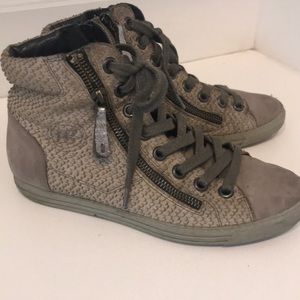 Paul Green Leather High Tops (fit like 37)